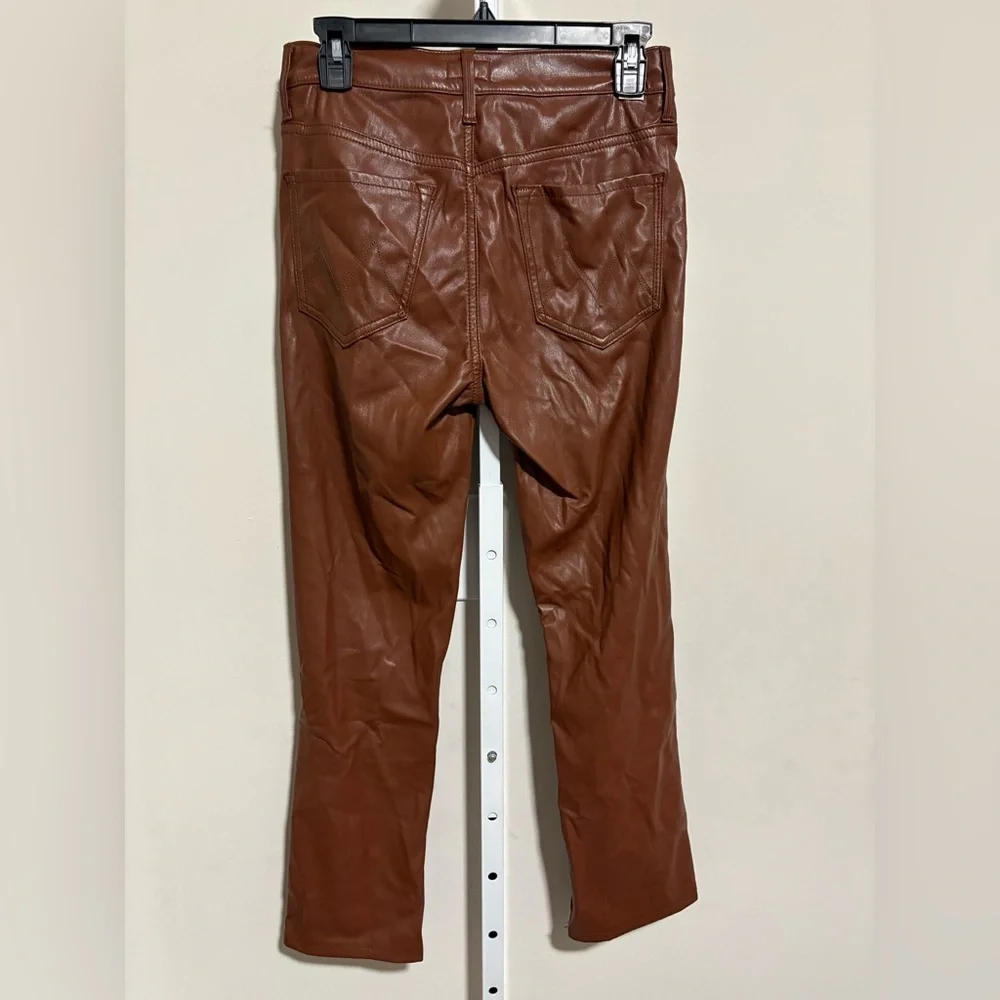 MOTHER Tan Leather Jacket - Picture 4 of 6